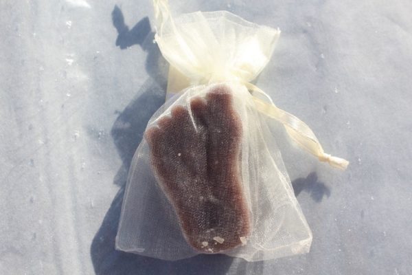 savon pied vanille